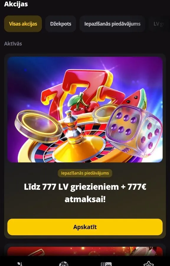 LV Bet — Kā darbojas LV Bet iepazīšanās paka?